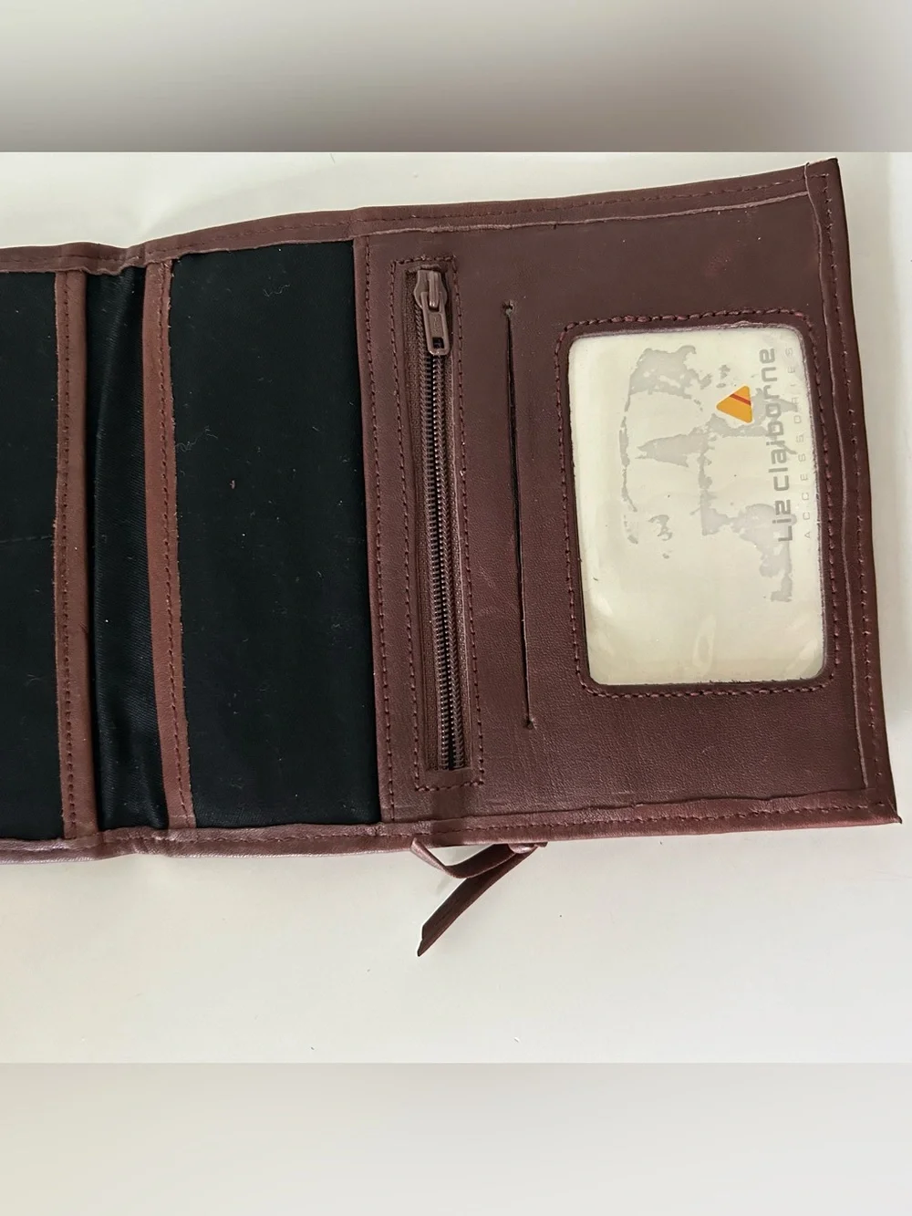 EUC - Brown Wallet on a String, Crossbody Liz Claiborne Bag
